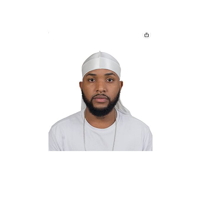 2 PIECES of Non Easy to Tear Silky Durags, Silk Durag for Men Women Waves, Silk Durag Pack Wave Cap, Silky Satin Durag Extra Long Tails.