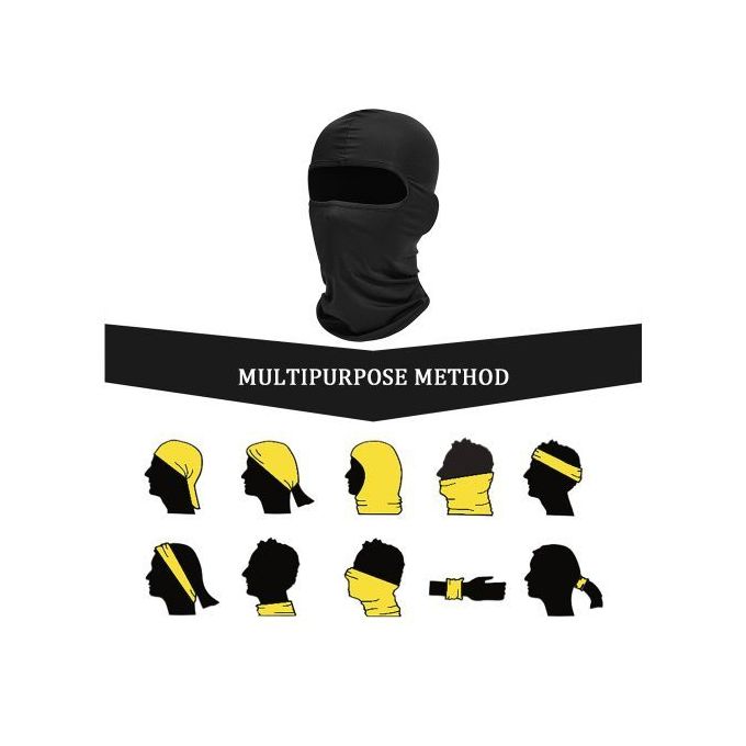 Ski Mask Balaclava Face Mask, Motorcycle Outdoor Premium Ninja Mask