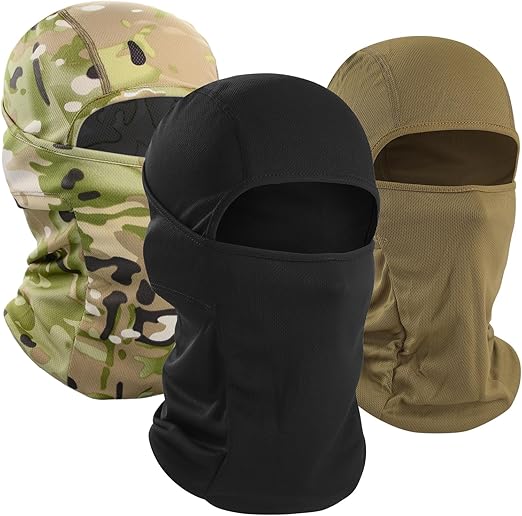 Ski Mask Balaclava Face Mask, Motorcycle Outdoor Premium Ninja Mask