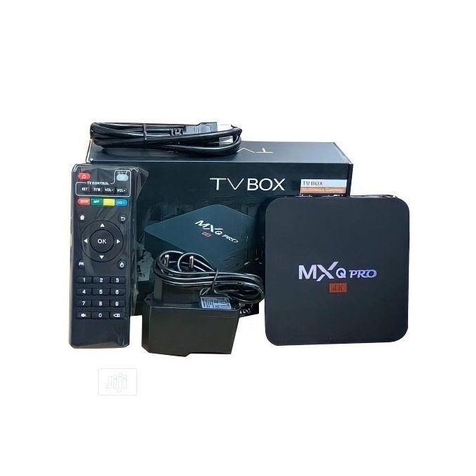 Mxq Tv Box / Smart Tv Box Android 11.1- 4K UHD Support - 1 GB/8 GB