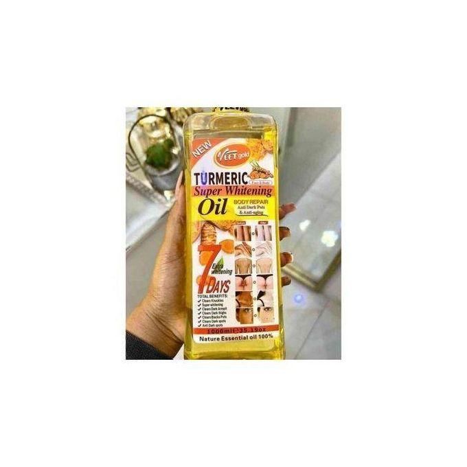 VEET GOLD Veetgold Tumeric Oil Whitening & Brightening Body Oil