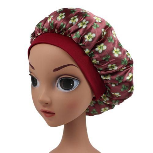 Girls Satin Hair Bonnet Kids Satin Bonnet Sleeping Cap Silk Cap Baby Bonnet