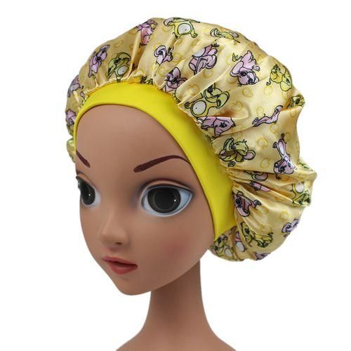 Girls Satin Hair Bonnet Kids Satin Bonnet Sleeping Cap Silk Cap Baby Bonnet