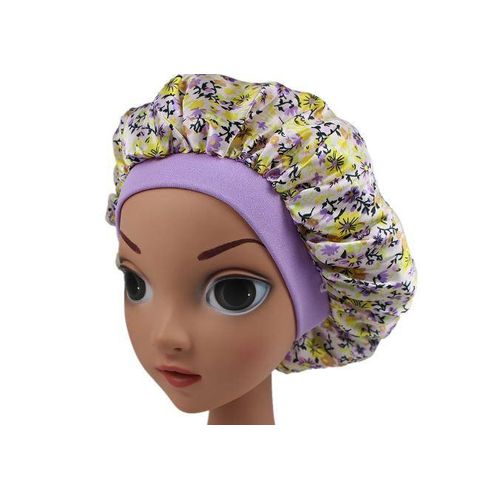 Kids Printing Satin Bonnet Baby Turban African Children Printing Satin Bonnet Sleeping Cap Boys Girls Night sleep Hats