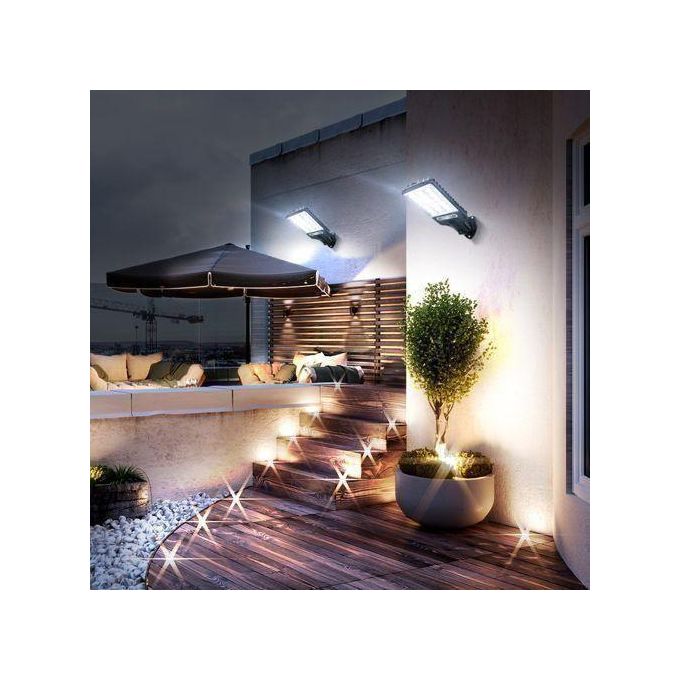 3 PACK Solar Light New Solar Wall Light PIR Motion Sensor Outdoor Garden Security Street Lamp