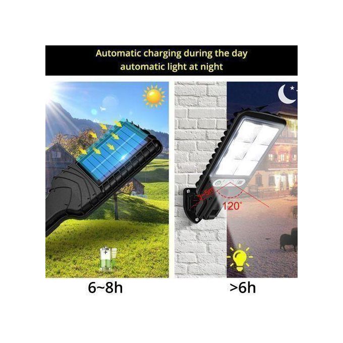 3 PACK Solar Light New Solar Wall Light PIR Motion Sensor Outdoor Garden Security Street Lamp