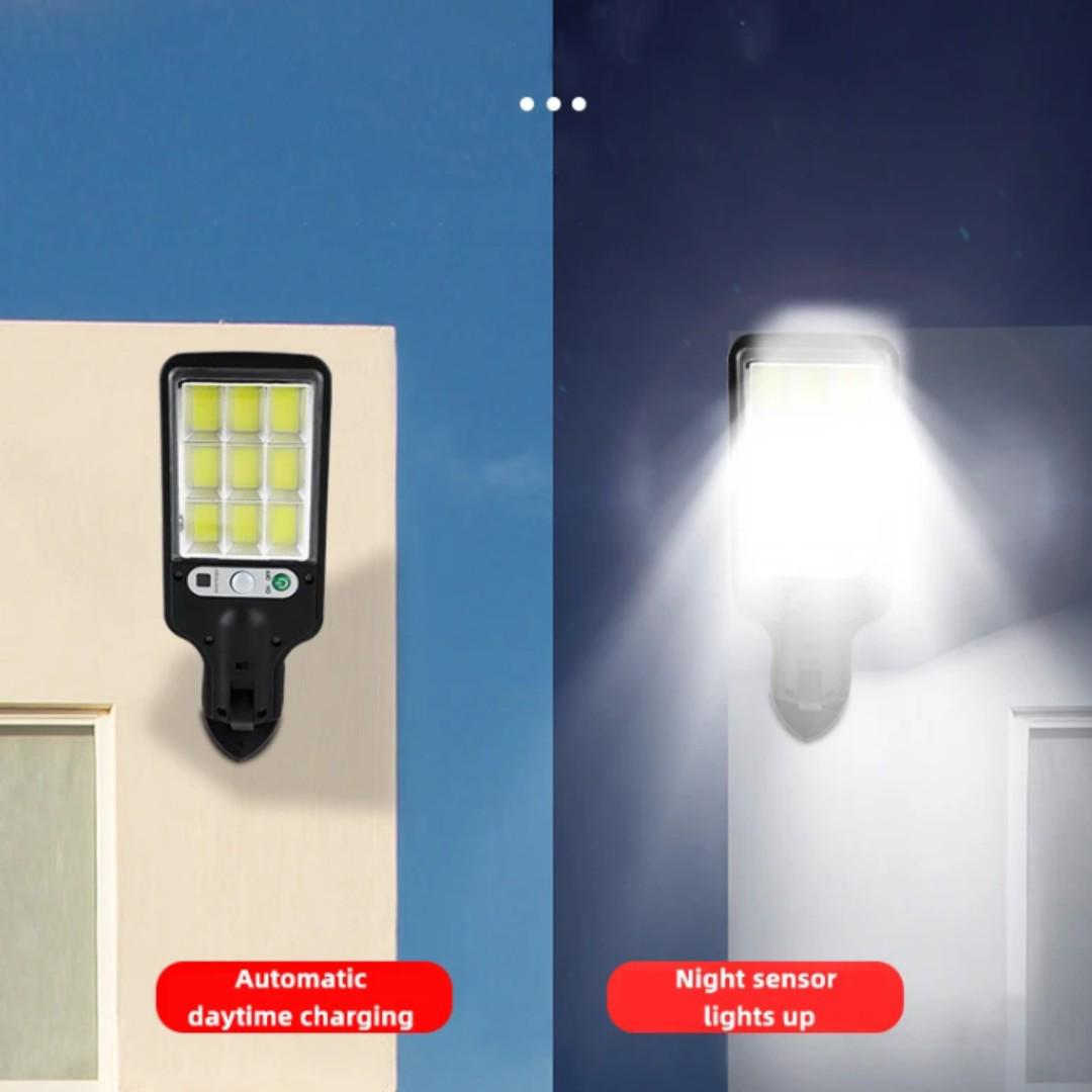 3 PACK Solar Light New Solar Wall Light PIR Motion Sensor Outdoor Garden Security Street Lamp