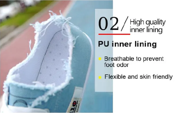 rubber flat shoes canvas shoes sports shoes classic women's shoes ladies shoes slip resistant breathable denim casual shoes running shoes student girl sneakers fashion