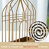 Mosquito Coil Holder Bird Cage Shape Hand-made European Style Mosquito Repellent Incenses Rack Plate Home Decoration  Portable Incense Holder Retro Incense Coil Burner, Hanging Bird Cage Outdoor Home.