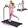*Foldable / portable Treadmill /Walking Pad  with Handle Bar and Incline, 3.0HP Under Desk Treadmill for Home Small Space, 0.6-7.6MPH Portable Walking Pad Treadmill with Handles,         .           .