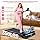 *Foldable / portable Treadmill /Walking Pad  with Handle Bar and Incline, 3.0HP Under Desk Treadmill for Home Small Space, 0.6-7.6MPH Portable Walking Pad Treadmill with Handles,         .           .