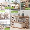 6-Tier Folable Bamboo Shoe Rack stand / Multifunctional Organize -Foldable and portable shoe rack -Sturdy and durable -can be used to organize shoes,books also displaying flowers and plants          .