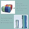 Stripped Outdoor Hammock Heavy Load Bearing for Outside Thick Canvas Hammock Swing with Carrying Bag for Summer Camping Travelling Hiking Picnic Load Capacity can hold 2 people                       .