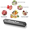 Vacuum thermal sealer.Comes with 10pcs FREE vacuum bags One-Touch Automatic Vacuum Sealing Machine for Dry And Moist Food                                                                              .