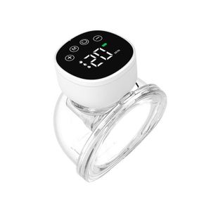 Smart Wearable Electric Breast Pump Silent Milk Collection High Suction Hands-free Invisible Automatic Portable Travel