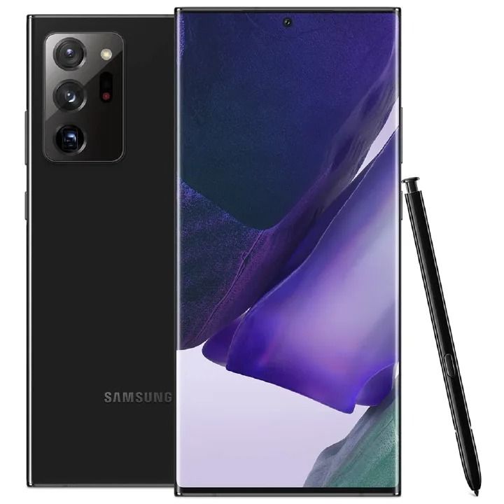Refurbished Phones Samsung Galaxy Note 20 Ultra Smartphones 5G 6.9 Inch AMOLED 8GB+128GB Dual SIM Card 108MP+12MP 4500mAh Smart Phones