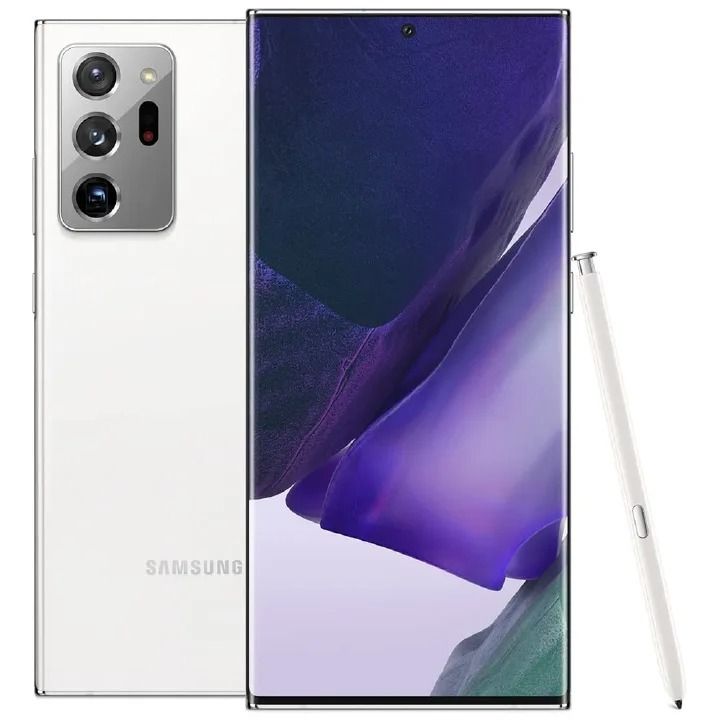 Refurbished Samsung Galaxy Note 20 Ultra 5G 6.9'' 12GB+256GB 108MP 4500mAh Fingerprint unlock phone Dual SIM 5G phone  Refurbished Phone SmartPhones Mobile Phones 256GB phone Samsung phone smartphone