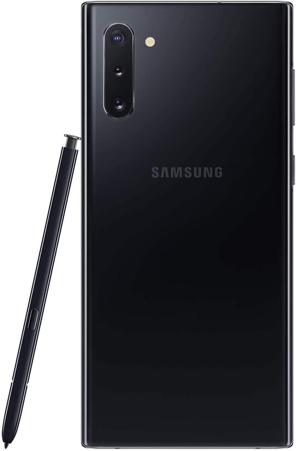 Refurbished Samsung Galaxy Note10 4G Smartphones 256GB+12GB 6.3"AMOLED Display 12MP+10MP Rear Triple Camera 3500mAh Type-C Fast Charging Fingerprint Unlock Single card Mobile Phones note 10
