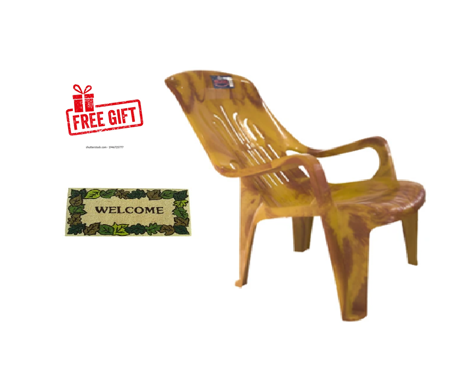 BROWN Relaxer Chairman Chair-This sit back chair offers maximum ease and comfort to anyone who sits in the chair. It offers a luxuriant seating space and also makes the seating experience an easy one.