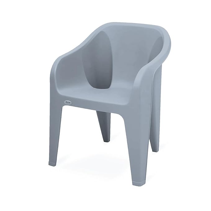 Skytone Plastic Chair |Living Room Chairs|Plastic Chairs for Home,Living Room,Balcony,Indoor and Outdoor Use SAFARI P/CHAIR no.77