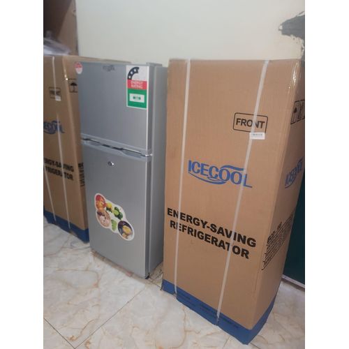 CLEARANCE OFFER ICECOOL 118L Large Capacity Double door Fridge/ Refrigerator