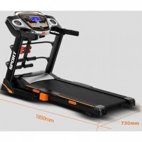 CLEARANCE OFFER Home Gym/ Commercial Electric Auto Incline Treadmill With Massage Belt Fitness Equipment With Free Dumbbells
