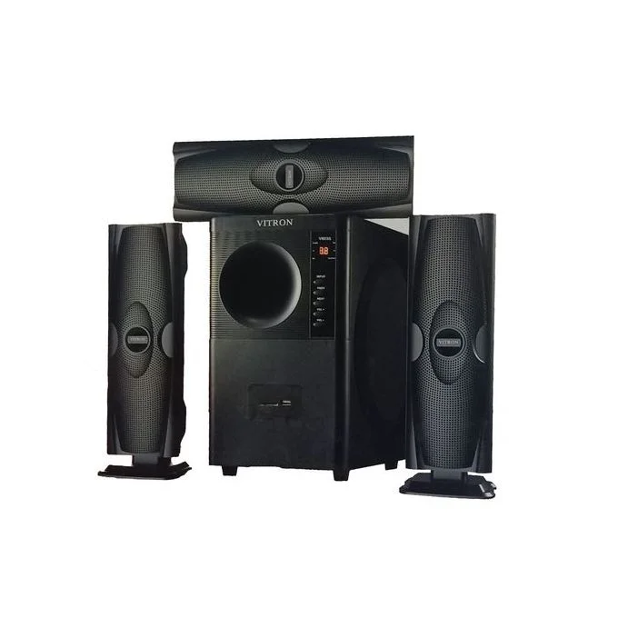 Vitron V635 3.1CH Multimedia X-Bass Speaker System Home Theatre System AC/DC Subwoofer Bluetooth Woofer USB/SD/FM Home Audio System with Remote Control V635