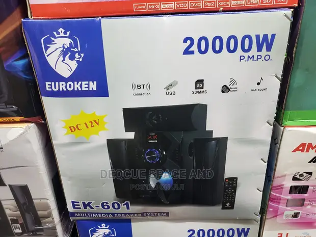 EUROKEN EK601 3.1 Channel Home Theater Sub-Woofer