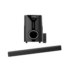 【BIG OFFER】Vitron 2.1CH Multimedia Bluetooth Woofer Speaker System Subwoofer Soundbar BT/USB/SD/FM Subwoofer Home Audilo System Soundbar with Remote Control 9000W V527 Black 9000W v527
