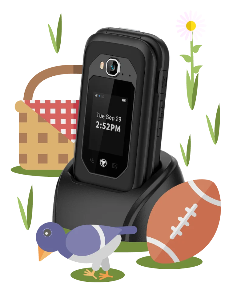 SUNBEAM F1 FEATURE PHONE WIRELESS FM LONG LASTING BATTERY