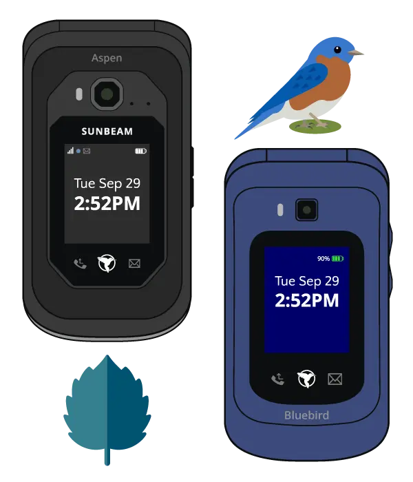 SUNBEAM F1 FEATURE PHONE WIRELESS FM LONG LASTING BATTERY