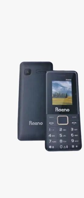 Raeno R5606 Dual sim card 2 sim card slots,Camera, screen display 1.77, Fm Radio kabambe/katululu/mulika mwizi/feature phone.