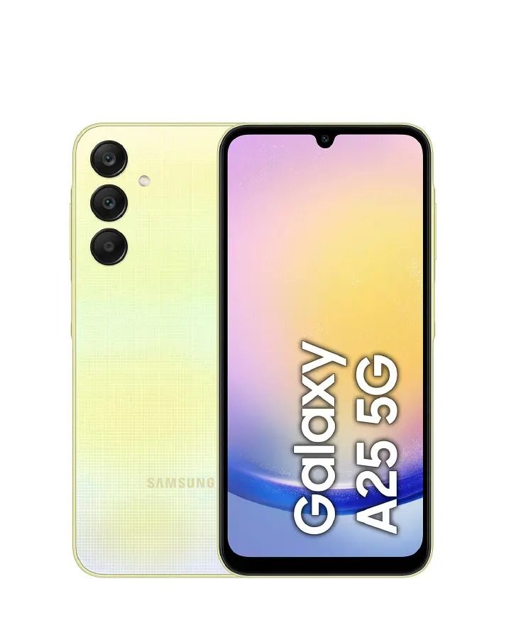 Brand New Samsung Galaxy A25 5G 128GB+6GB 120Hz 6.5" AMOLED 50MP Triple Camera Android 14 5000mAh 25W Type-C Smart Phones Fingerprint Unlock