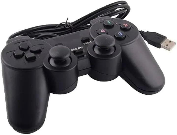 Ucom UC-JS704S2 USB Wired PC Dual Game pad 2 Game Controller Dual Shock Control Computer Gaming Play