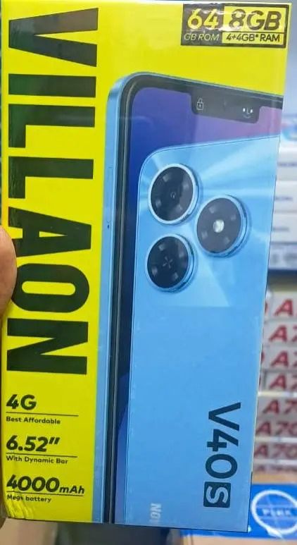 NEW ARRIVAL BRAND NEW VILLAON V40s 6.52" 64GB+4GB ROM- 4000mAh-4G LTE 4000mAh Android 14 Octa-core smartphones