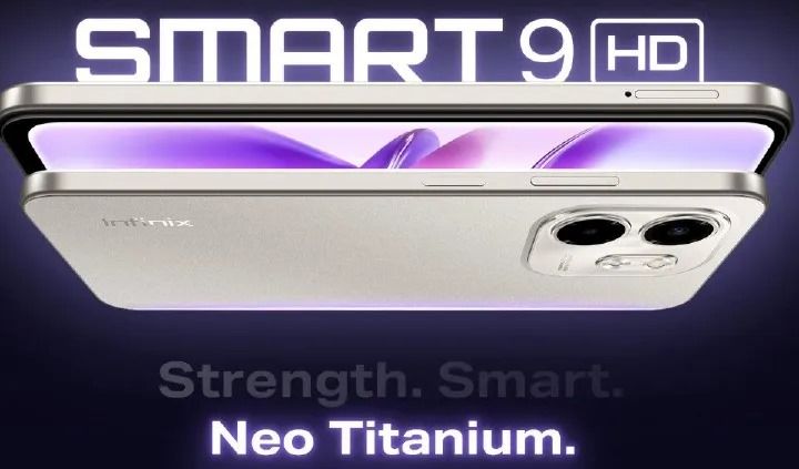 Infinix Smart 9HD 6.7" 3GB RAM/64GB ROM Android 14 GoInfinix Smart 9 HD 6.7" 64GB + 3GB RAM(Expandable upto 6GB) 13MP Dual Camera Dual sim 5000mAh Smartphones