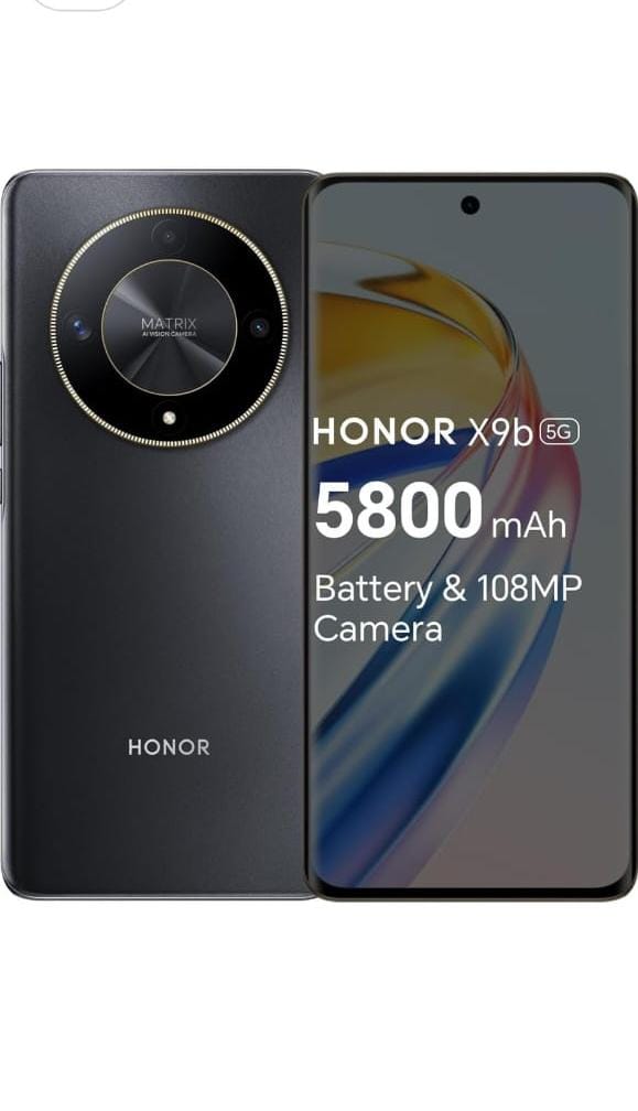 [BRAND NEW] HONOR X9b 256GB ROM 12GB RAM Android 13,  5800 mAh CAMERA 108 MP, main camera 16 MP selfie camera  Fingerprint Octa-core smartphones