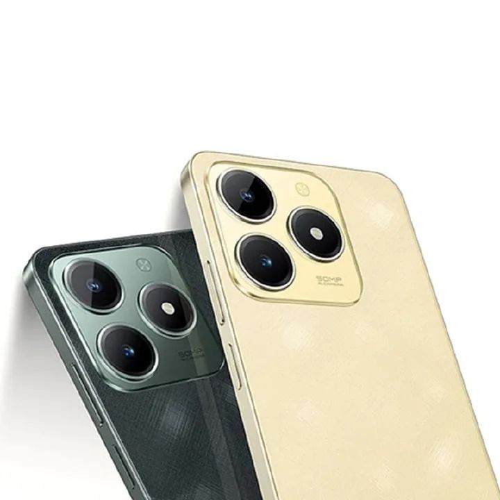 New Arrival realme C61 128GB+6GB 90Hz 6.74'' 50MP 7.84mm Thickness 5000mAh IP54 Waterproof Android 14 Type-C Dual Sim Smart Phones Face and Fingerprint Unlock phone