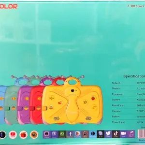 S Color 5000mAh S900 WIFI/BT/FM 7 inch HD Android 12 RAM 6GB + ROM 128GB KIDS TABLET