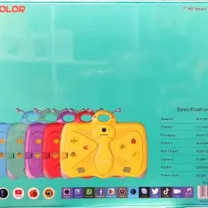 S Color 5000mAh S900 WIFI/BT/FM 7 inch HD Android 12 RAM 6GB + ROM 128GB KIDS TABLET