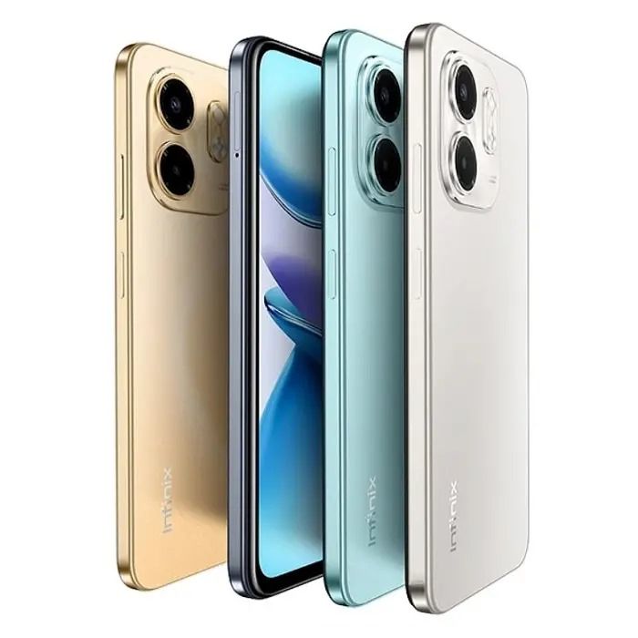 [New arrival] Infinix SMART 9 128GB + 4GB 6.7" Display Dual SIM 4G Network 5000mAh Battery  13MP Dual Camera G81 Fingerprint Lock Android 14 Smart Phones + FREE GIFTS ( AIRPODS + SMART WATCH) FOR YOU