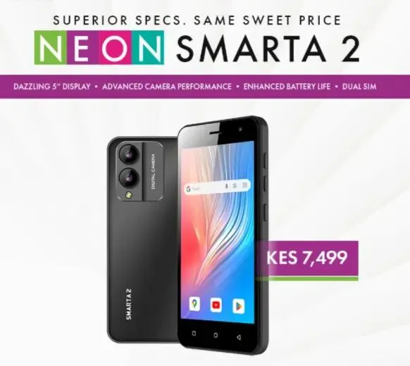 [BRAND NEW] Neon Smarta 2 5" - 2GB RAM - 32GB ROM - Dual SIM 5.5 inch display smartphones
