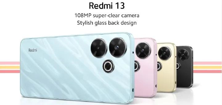 [NEW ARRIVAL]XIAOMI Redmi 13 6.79" 256GB ROM+8GB RAM, 108MP AI Super Camera, 5030mAh octa core mediateck helio G91 ultra (12nm)  (Dual Sim) -Smartphones Phones