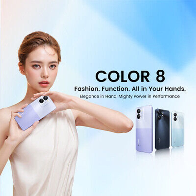 [NEW ARRIVAL]  BLACKVIEW COLOR 8  8 GB RAM 256 GB ROM PS LCD, 90Hz,Android 13, Unisoc Tiger T616 (12 nm) Unisoc Tiger T616 (12 nm) 6000 mAh Nano-SIM + Nano-SIM smartphones