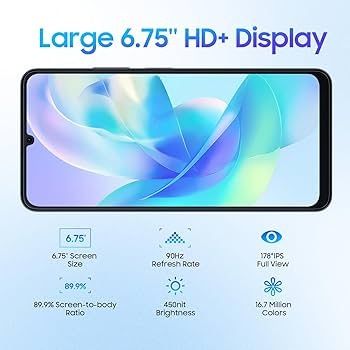 [NEW ARRIVAL]  BLACKVIEW COLOR 8  8 GB RAM 256 GB ROM PS LCD, 90Hz,Android 13, Unisoc Tiger T616 (12 nm) Unisoc Tiger T616 (12 nm) 6000 mAh Nano-SIM + Nano-SIM smartphones