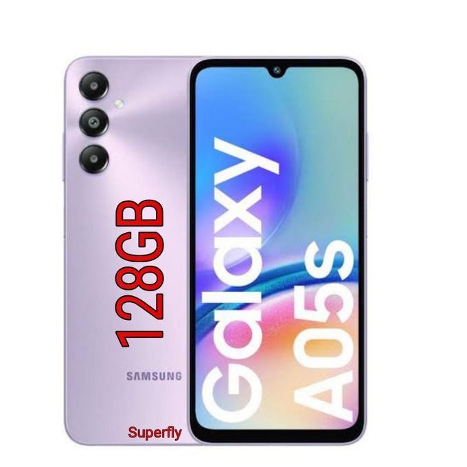 [BRAND NEW] SAMSUNG GALAXY A05s 128GB ROM 4GBRAM   Android 13 Qualcomm Snapdragon 680  50MP F1.8 + 2MP F2.4 + 2MP F2.4 front camera 13MP F2.0 6.7 Inches, 1080 x 2400 Pixels 5000mAh, Li-Po smartphones(