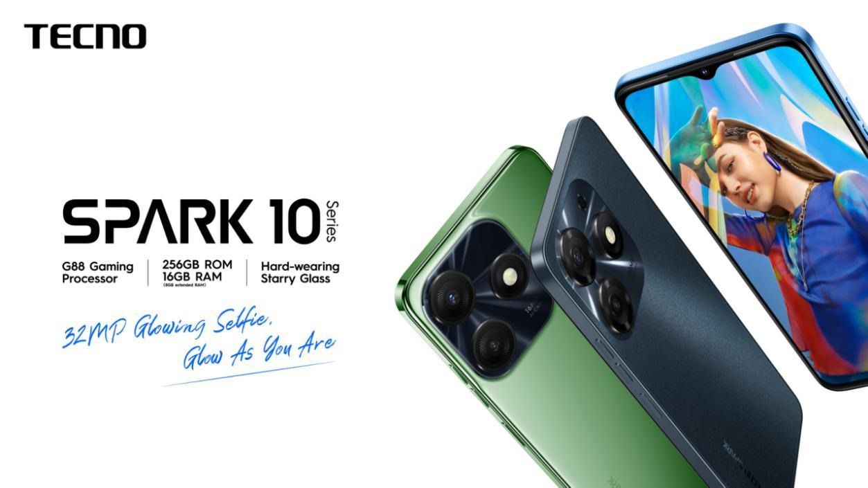 [BRAND NEW] TECNO SPARK 10  128GB ROM 8GB RAM 6.6 inches, Mediatek MT6765 Helio G37 (12 nm) IPS LCD, 90Hz Android 13, Octa-core  Fingerprint (side-mounted)  	5000 mAh  smartphones