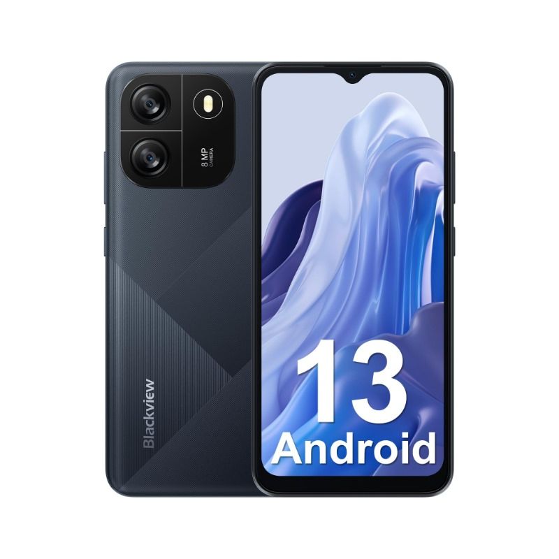 [BRAND NEW]  Blackview Wave 6C 32GB ROM 2GB RAM IPS LCD ,6.5 inches, Android 13 (Go edition) Unisoc SC9863A (28 nm) Octa-core  Fingerprint smartphones