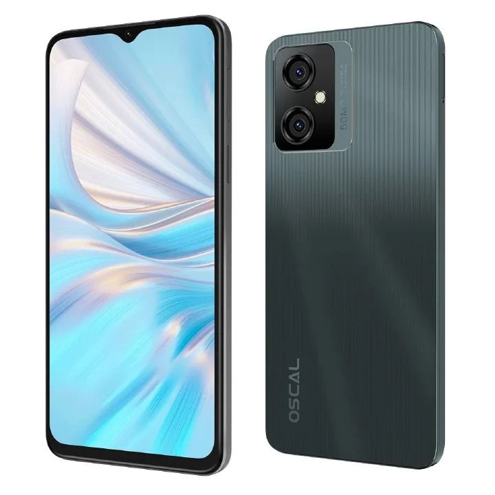 BLACKVIEW OSCAL C70, 6.56 INCHES, 128GB ROM + 8GB RAM, DUAL SIM, 50MP BACK CAMERA AND 8 MP FRONT CAMERA, 5180 mAh BATTERY, ANDROID 12 SMARTPHONES