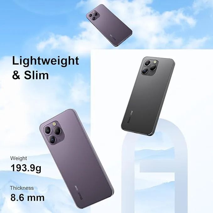 BLACKVIEW A96 256GB STORAGE + 12GBRAM 6.497'' FHD + IPS INFINITY -O DISPLAY 4380mAh BATTERY 48MP +8MP REAR CAMERA 16MP FRONT CAMERA ANDROID 13 SMARTPHONES